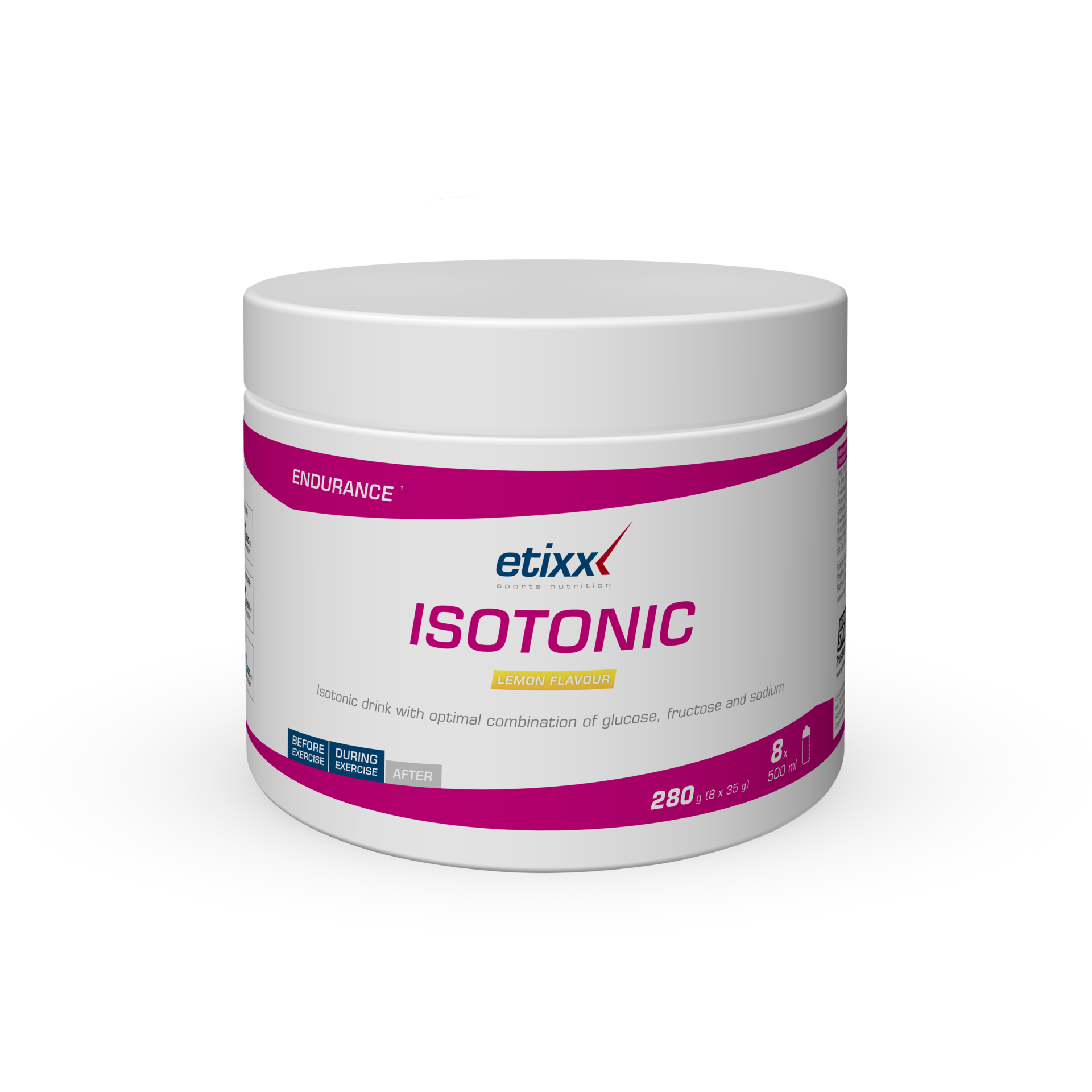 Etixx Isotonic Sportdrank Lemon 280g