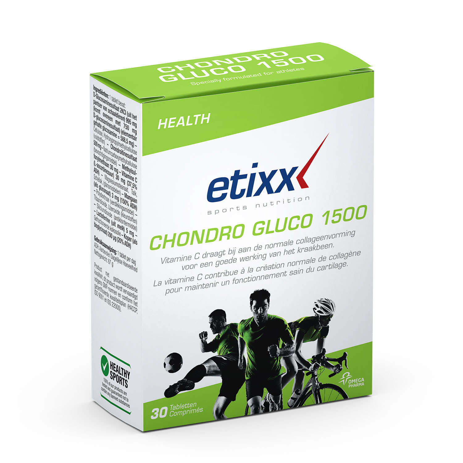 Etixx Chondro Gluco 1500 Tabletten 30 Stuks
