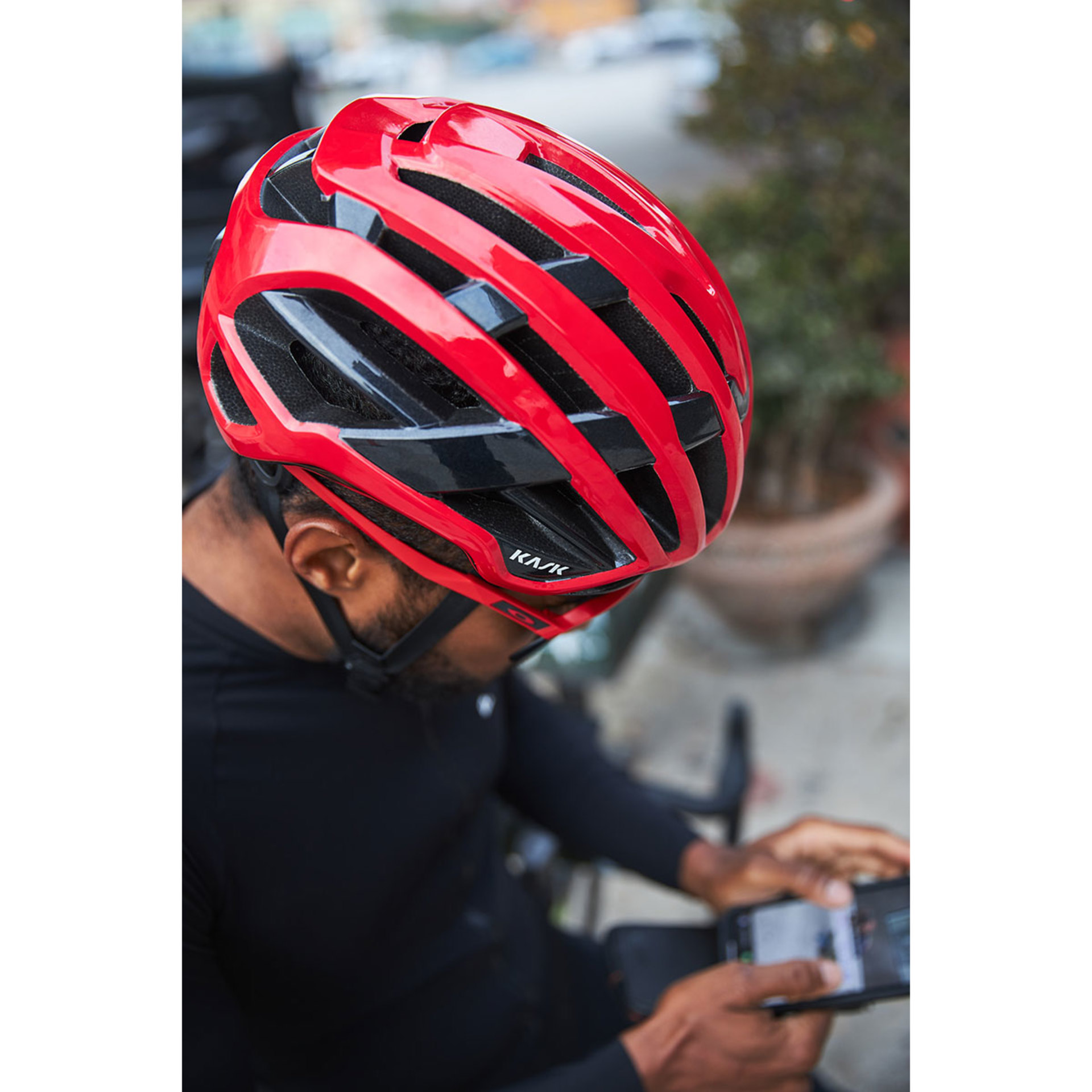 Kask sales valegro red
