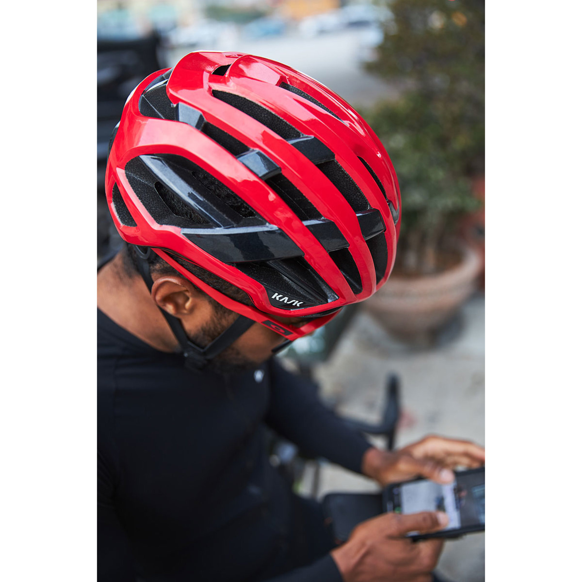 KASK Valegro Race Fietshelm Rood