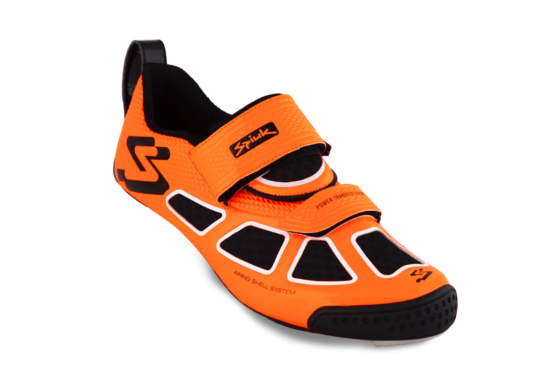 Spiuk Trivium Carbon Triathlonschoenen Oranje/Zwart/Wit Heren
