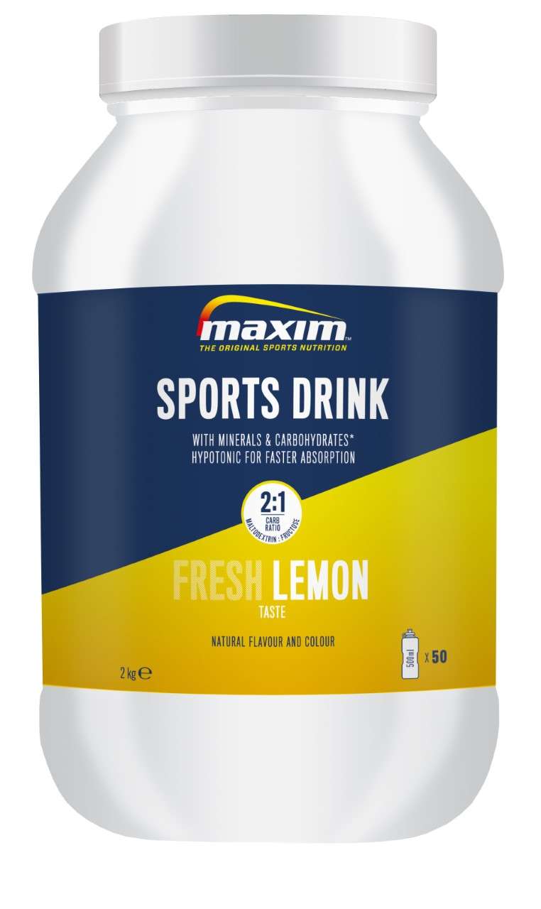 Maxim Sports Drink Poeder Fresh Lemon 2kg