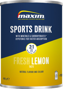 Maxim Sports Drink Fresh Lemon 480 gram