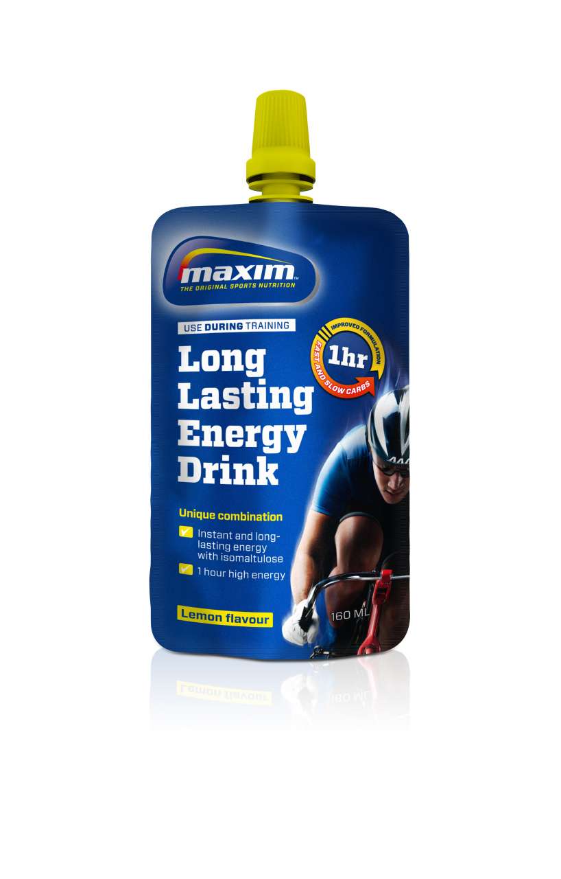 Maxim Long Lasting Energiedrank Citroen 24 stuks