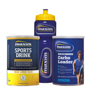 Maxim Combi Deal (SportsDrink en Carbo Loader met Bidon)