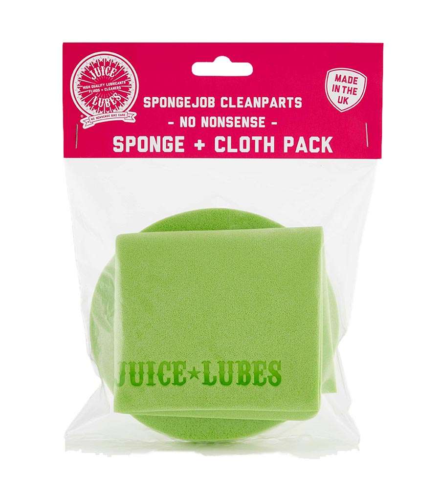 Juice Lubes Spongejob Cleanparts Sponge and Cloth