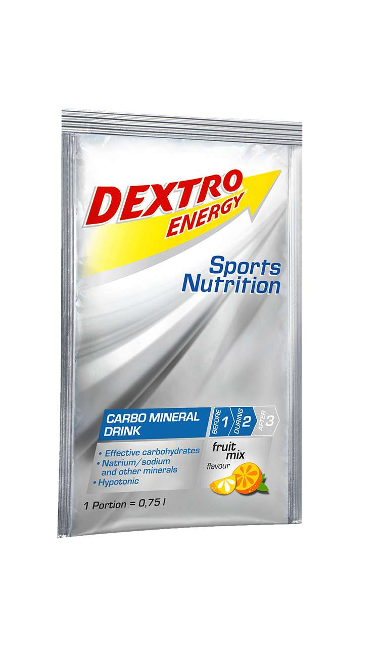 Dextro Energy Carbo Mineral Energiedrank Fruitmix 12 stuks x 56 gram