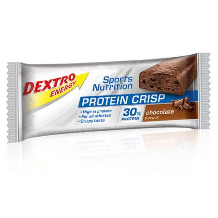 Dextro Energy Protein Crisp Chocolade Herstelrepen 24 stuks