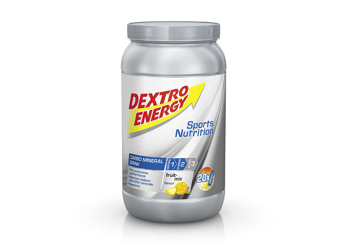 Dextro Energy Carbo Mineral Energiedrank Fruit Mix Pot 1120g
