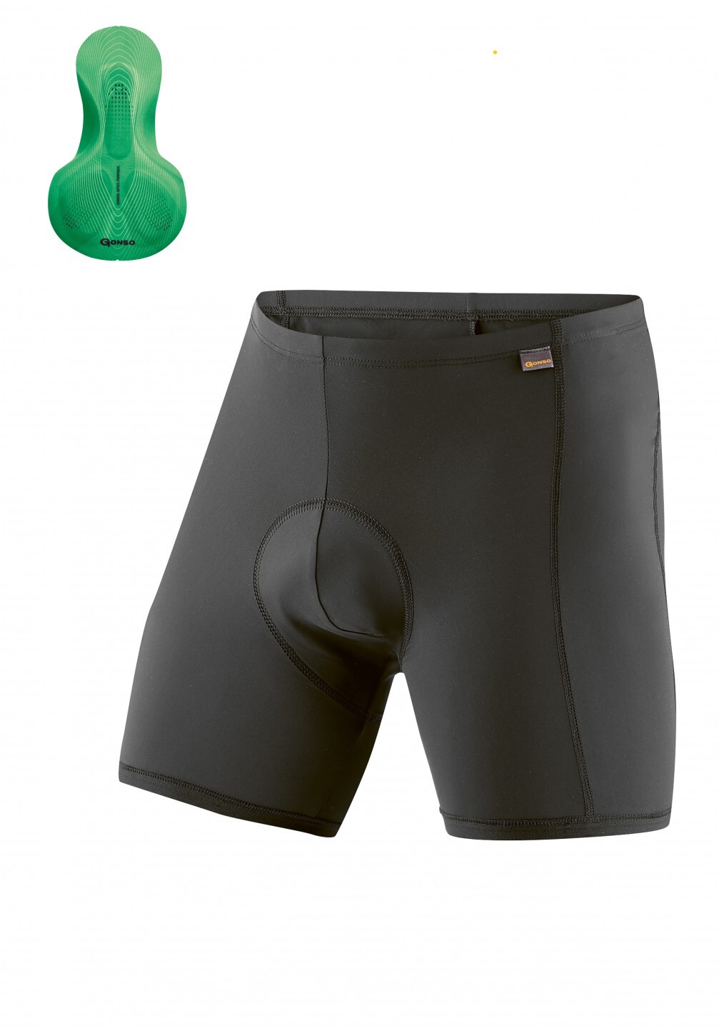 Gonso Sitivo U Onderbroek met Zeem Zwart Groen Heren koop je bij Futurumshop
