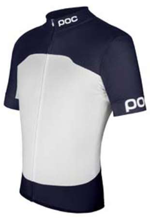 POC Raceday Climber Shirt Korte Mouwen Heren Blauw/Wit