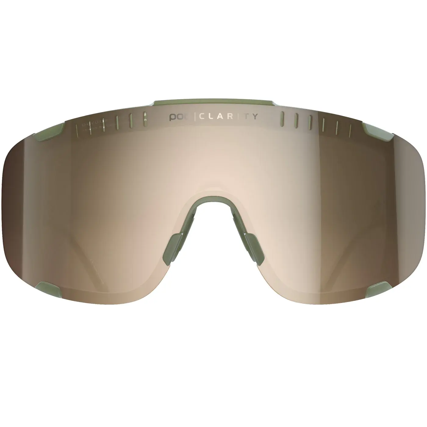 POC Devour Sport Zonnebril Groen met Clarity Brown Mirror Lens
