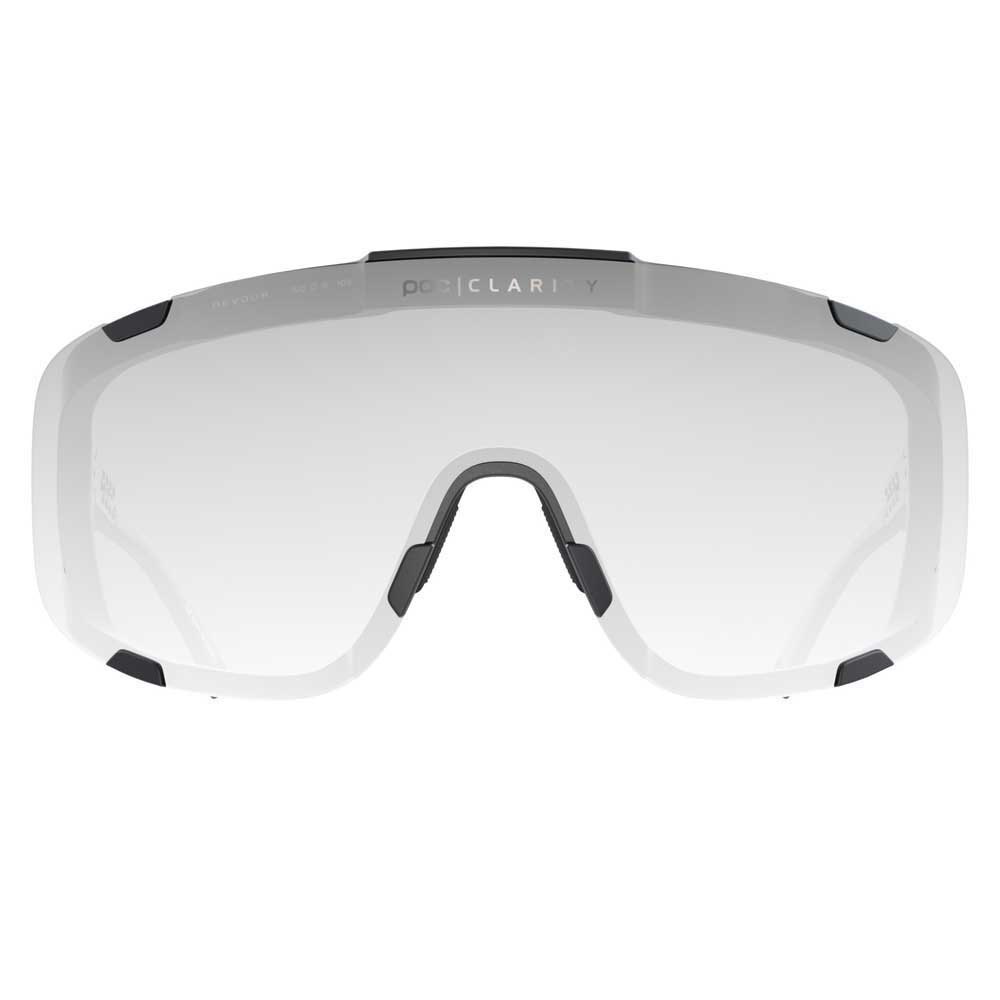 POC Devour Wide Fit Sport Zonnebril Zwart met Photochromic Lens Grijs