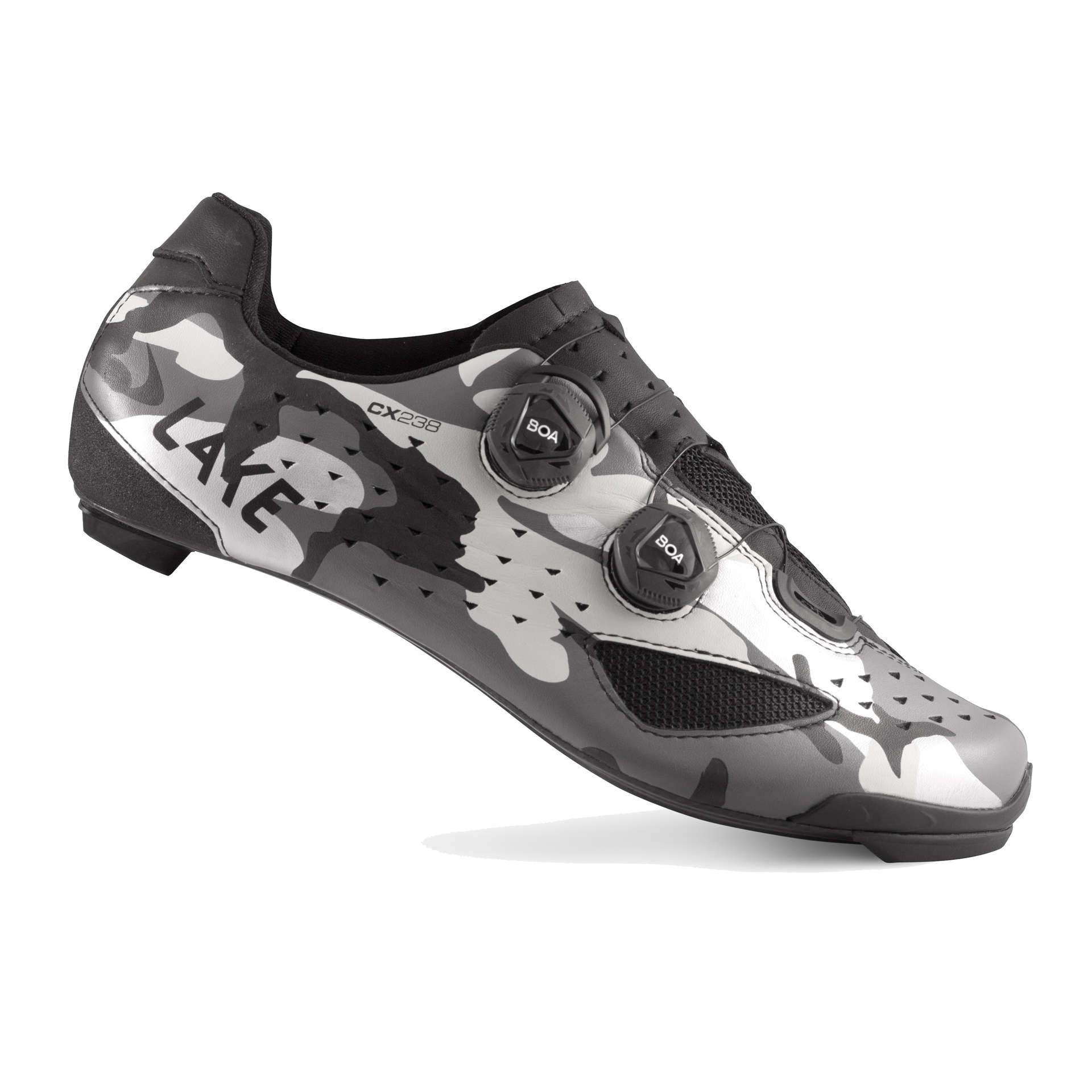 Lake CX238 Raceschoenen Zilver Camouflage Heren koop je bij Futurumshop