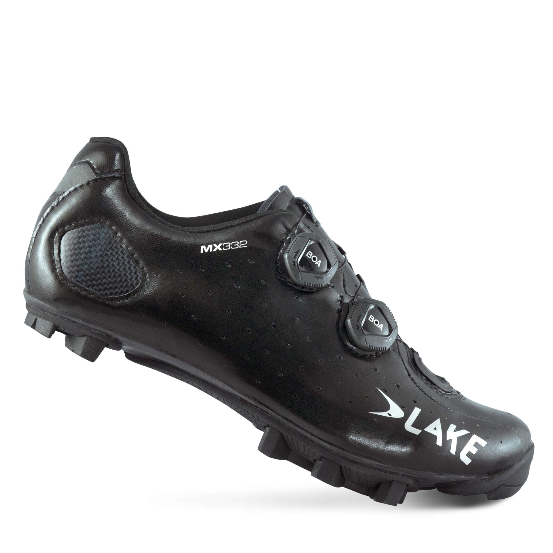 Lake MX332 Mountainbikeschoenen Zwart/Zilver Dames