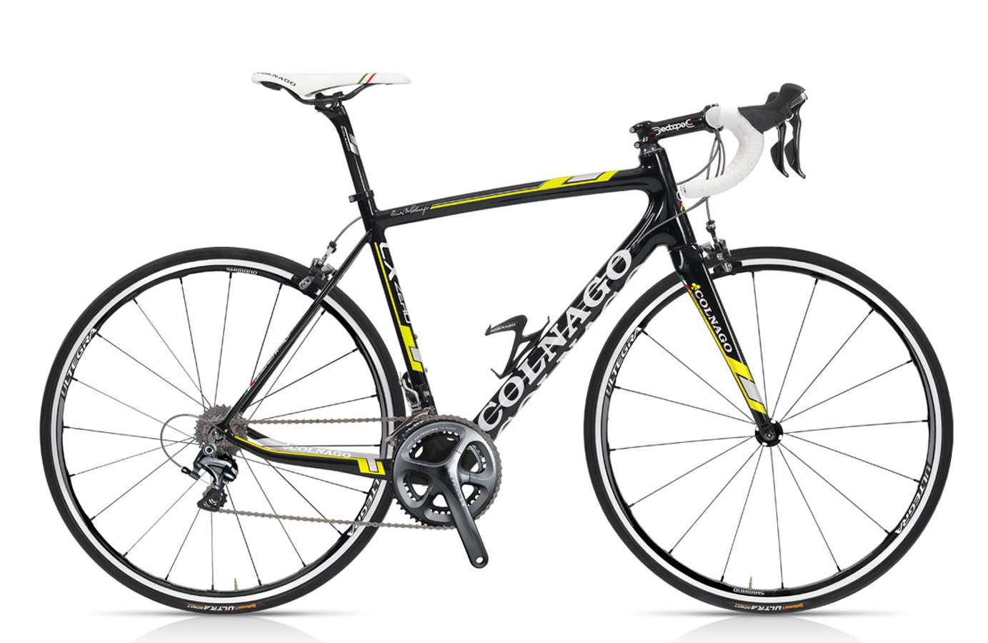 Colnago CX Zero Carbon Ultegra Racefiets Zwart Geel