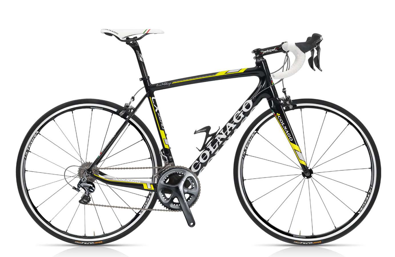 Colnago CX Zero Carbon Ultegra Racefiets Zwart/Geel