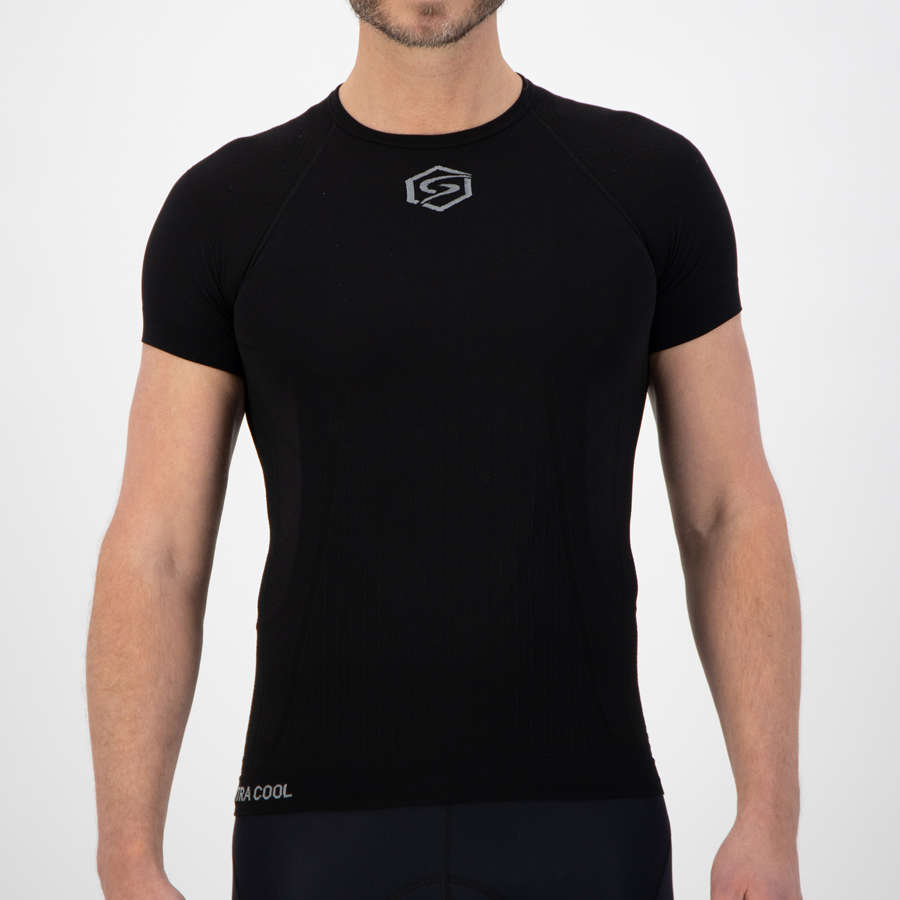 FUTURUM Xtra Cool Recycled Ondershirt Wit/Zwart  3-Pack
