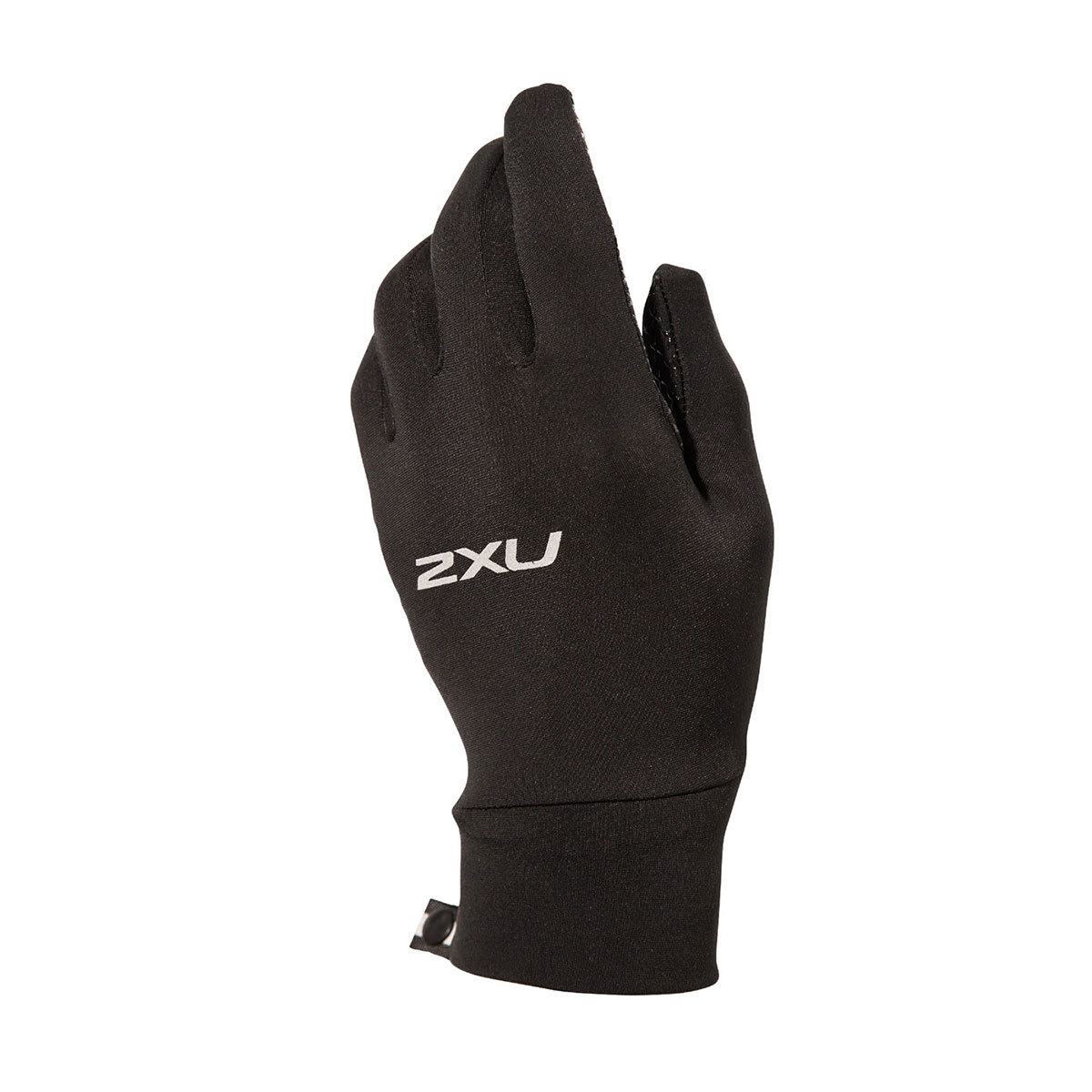 2XU Run Hardloop Handschoenen Zwart/Zilver