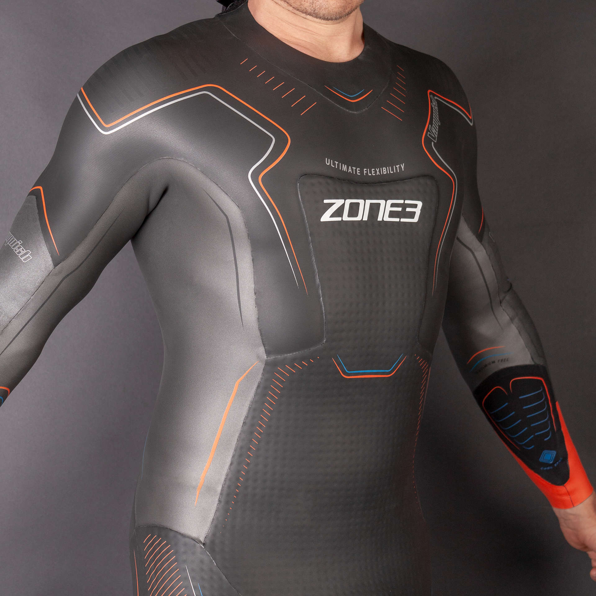 Zone3 Vanquish Wetsuit Zwart Heren koop je bij