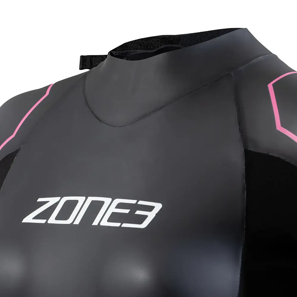 Zone3 Aspect Breaststroke Wetsuit Zwart/Roze Dames