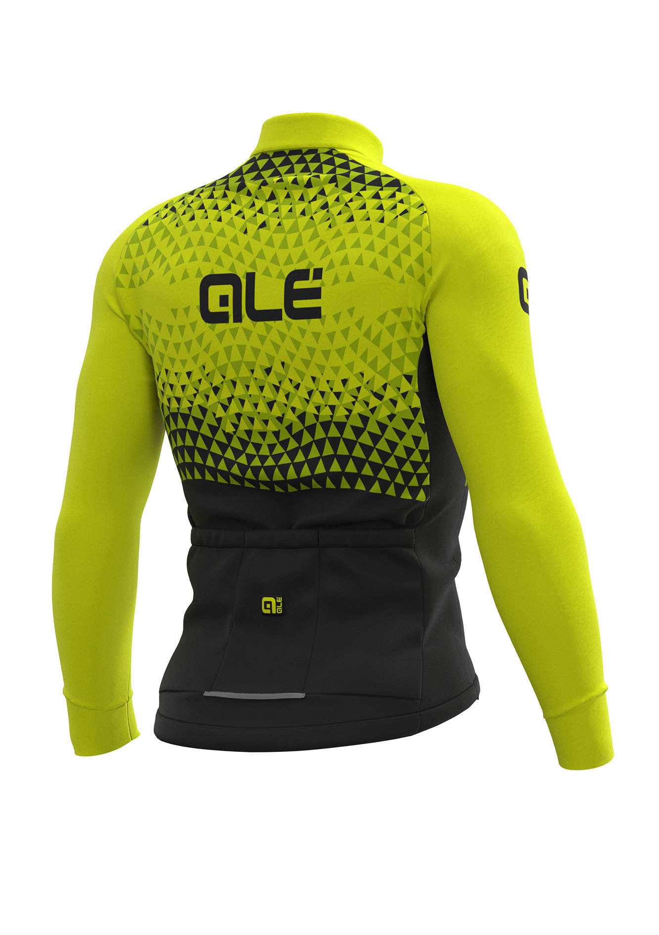 Alé R-EV1 Warm Race Shirt met Lange Mouwen Heren - geel