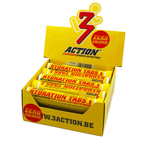 3Action Hydration Tabs Sportdrank Citroen 10  x 20 tabletten