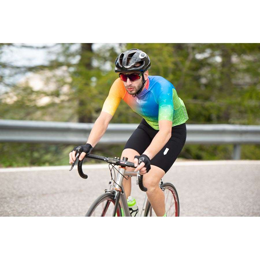 R2 Good Vibes Fietsshirt Korte Mouwen Multicolor Heren