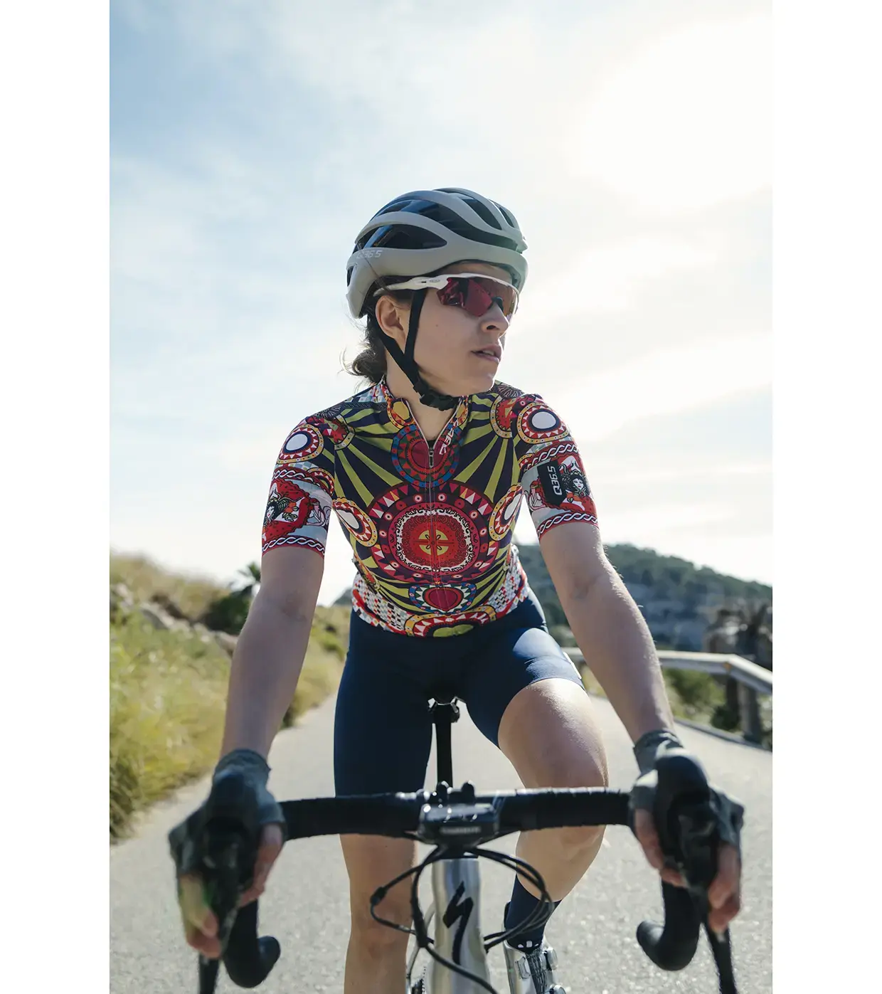 Q36.5 G1 Fietsshirt Korte Mouwen Pure Sicily Dames