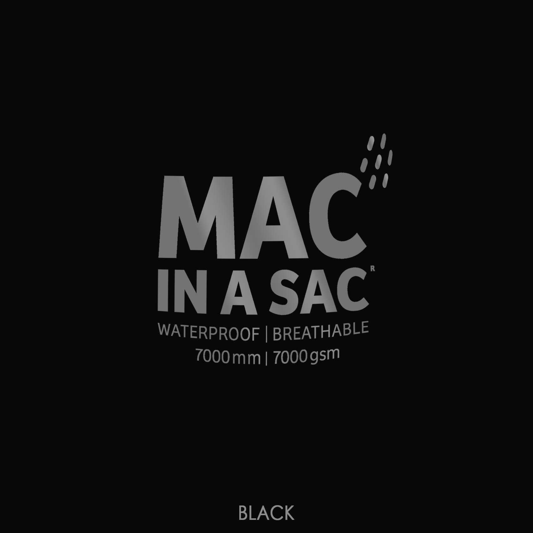 Mac in a Sac Regenbroek Zwart Kids
