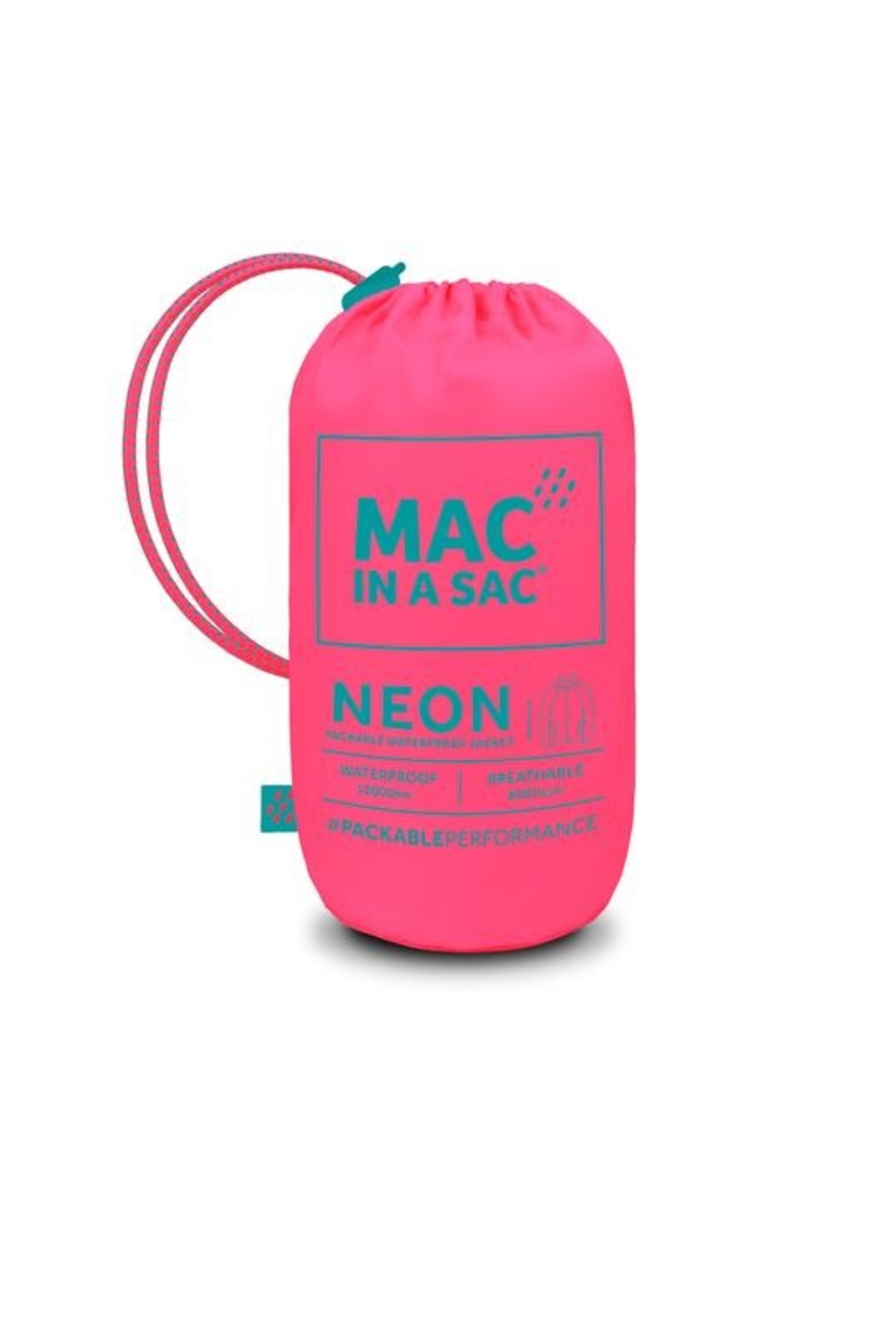 Mac in a Sac Origin 2 Regenjas Neon Roze
