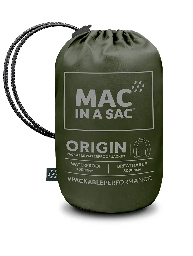 Mac in a Sac Origin 2 Regenjas Groen