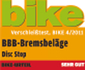 BBB Cycling DiscStop BBS-36 Remblokken Blauw