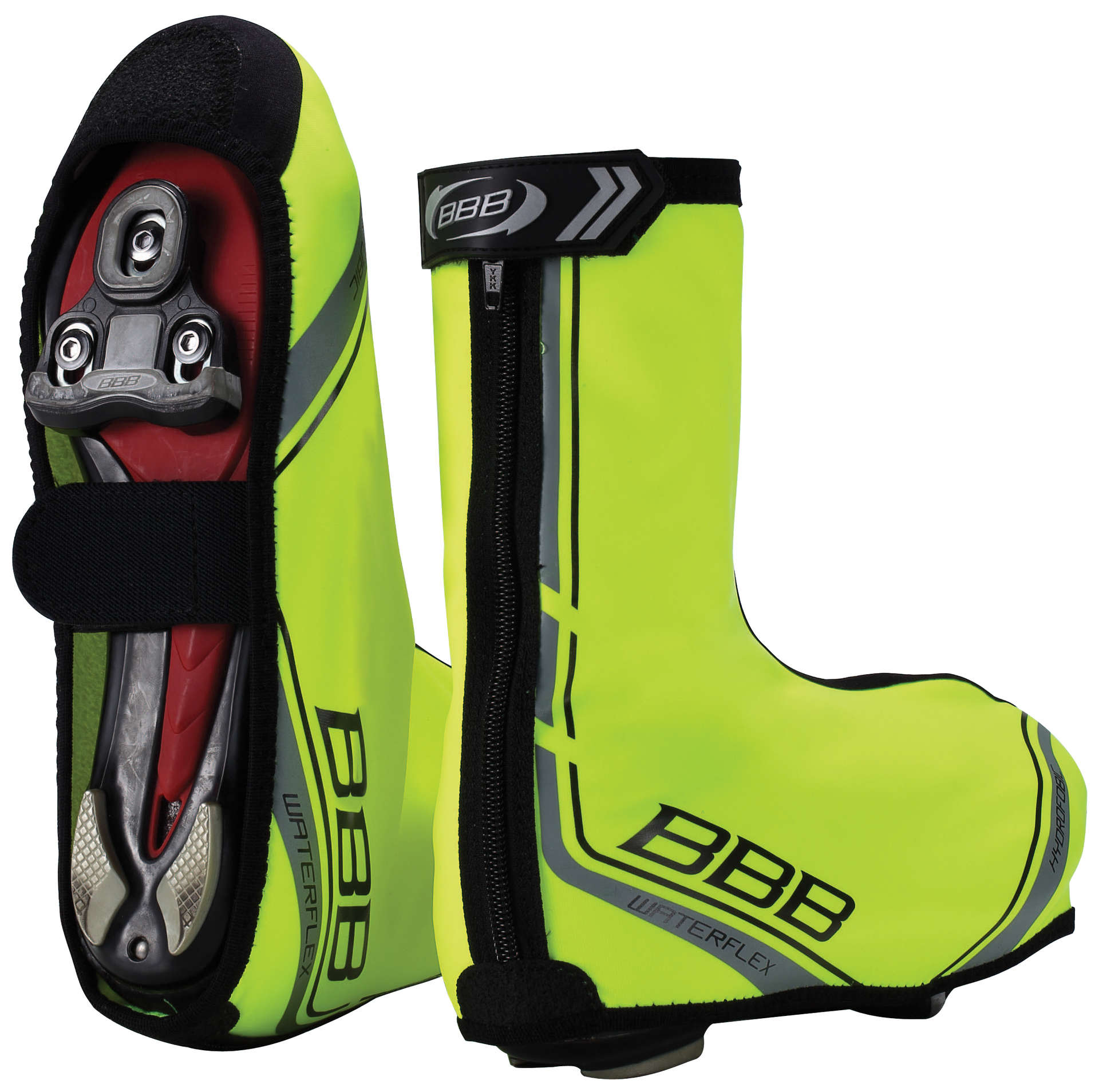 BBB Cycling WaterFlex BWS-03 Overschoenen Neon Geel