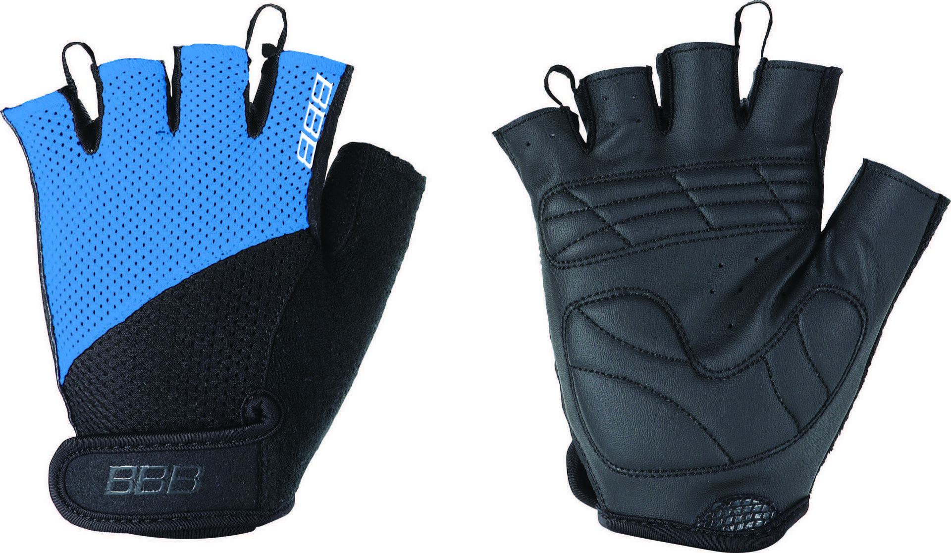 BBB Cycling Chase Cooldown BBW-49 Zomer Handschoenen Zwart/Blauw 