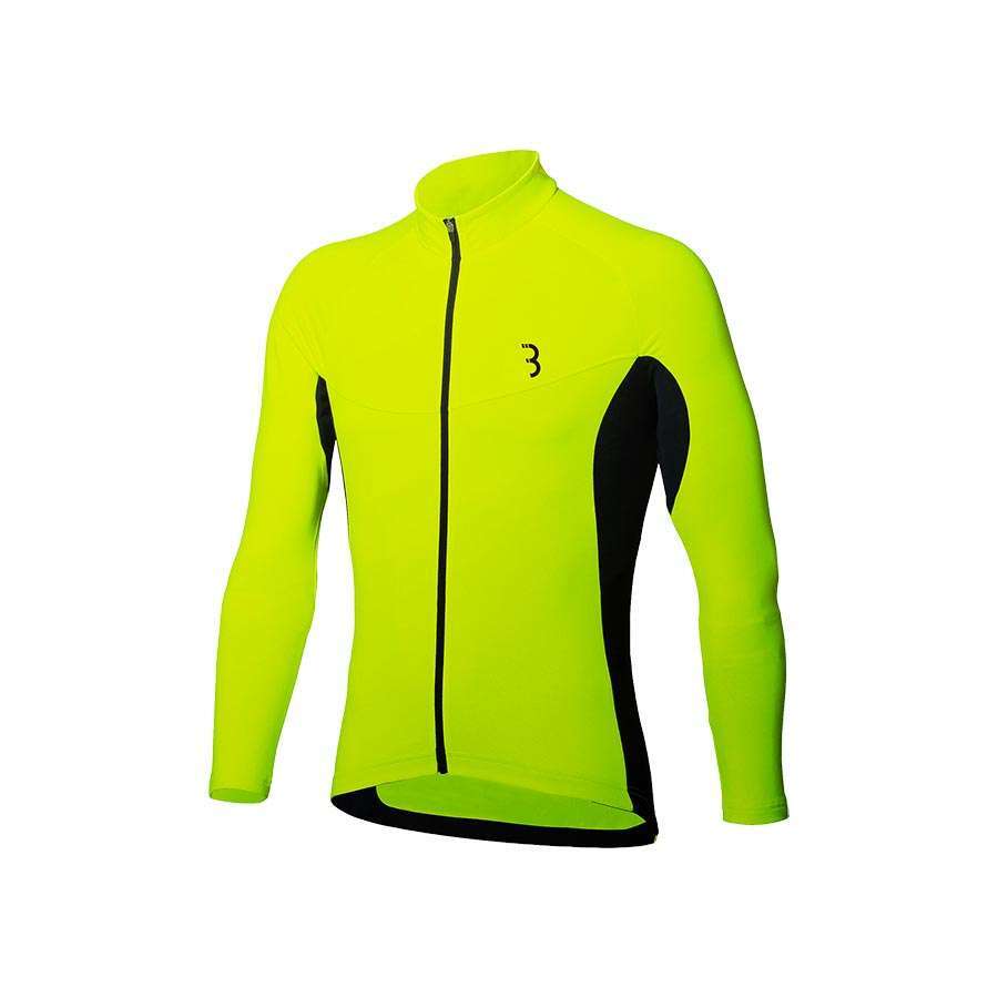 BBB Cycling Transition BBW-237 Fietsshirt Lange Mouwen Neon Geel Heren