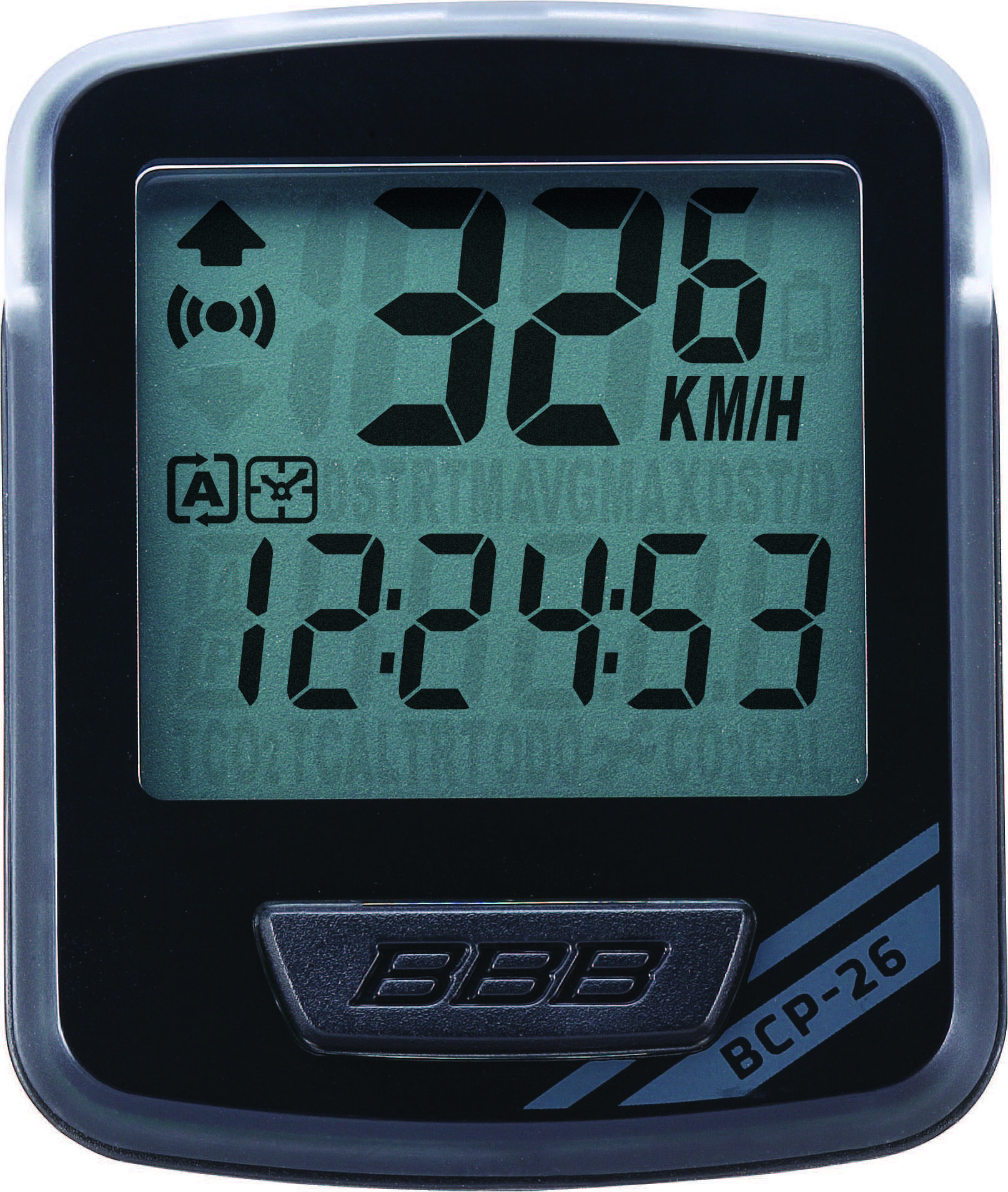 BBB Cycling NanoBoard 12-functies BCP-26 Fietscomputer met Draad Zwart