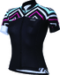 BBB Cycling Omnium BBW-244 Fietsshirt Korte Mouwen Zwart/Wit/Roze/Blauw Dames