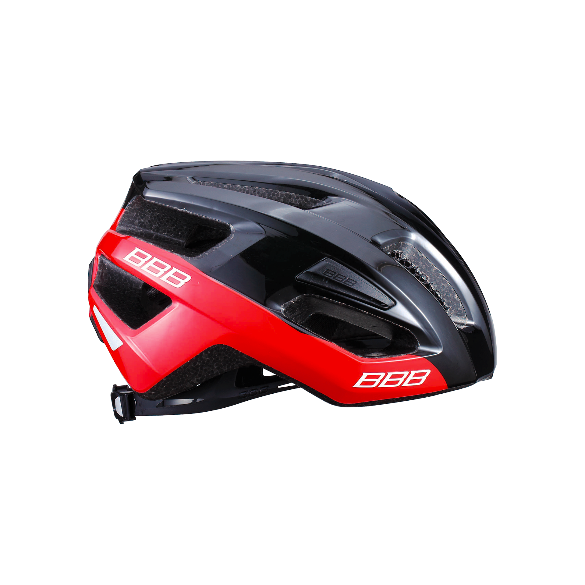 BBB Cycling Condor BHE-35 2017 Race Fietshelm Zwart/Rood