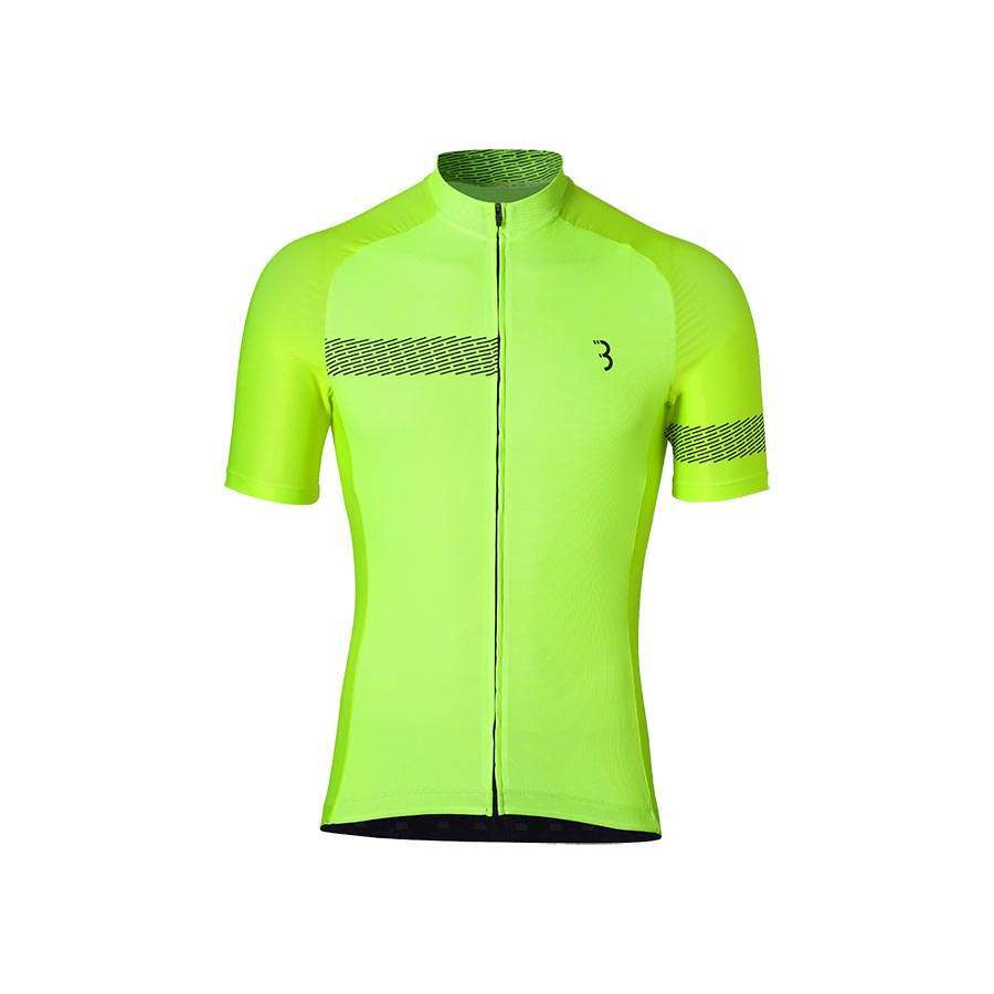 BBB Cycling ComfortFit 2.0 BBW-407 Fietsshirt Korte Mouwen Neon Geel Heren