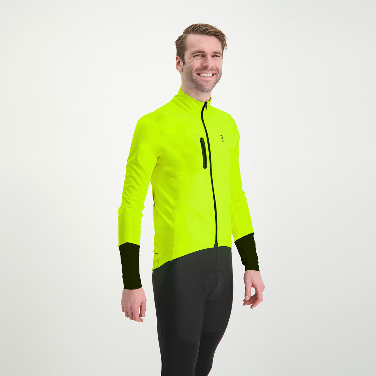 BBB Cycling ColdGuard BBW-456 Fietsjack Neon Geel Heren