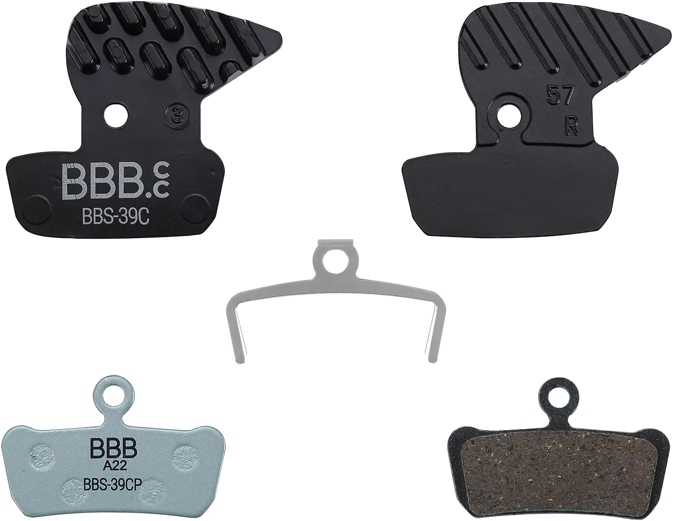 BBB Cycling DiscStop Organic Coolfin BBS-39C MTB Disc Remblokken SRAM/Avid