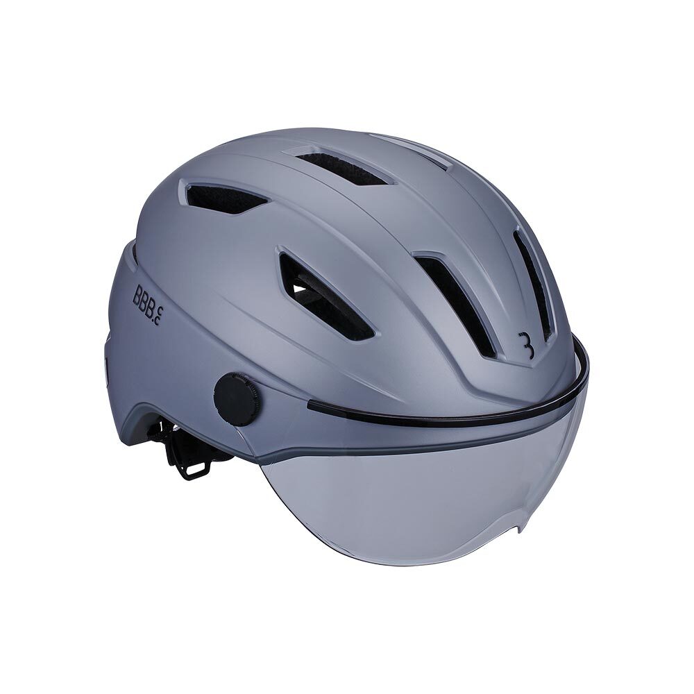 BBB Cycling Move Faceshield BHE-57 Speed Pedelec helm Transparant/Mat Grijs