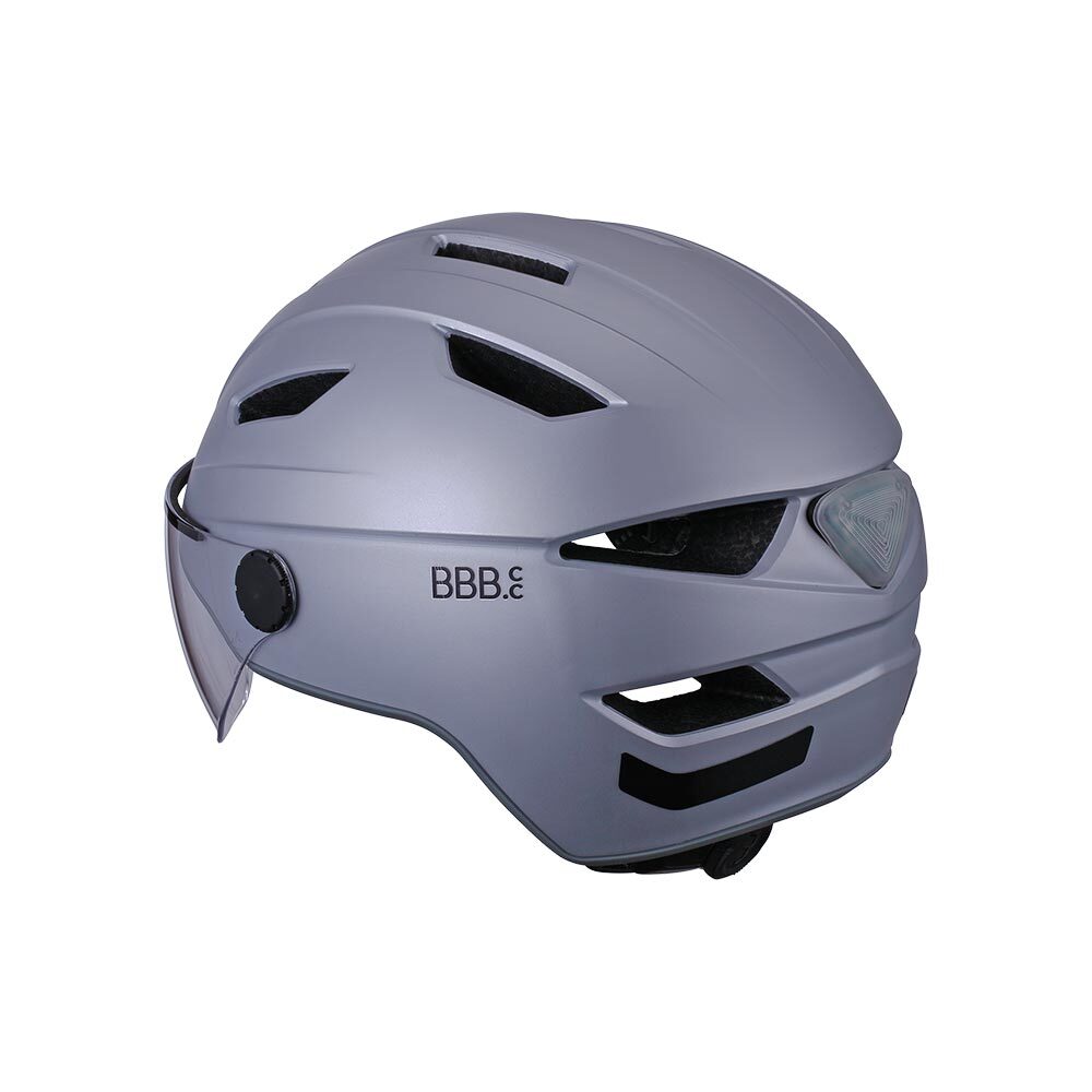 BBB Cycling Move Faceshield BHE-57 Speed Pedelec helm Transparant/Mat Grijs