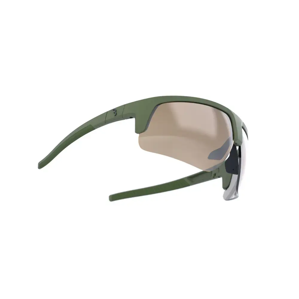 BBB Comet Occhiali Da Ciclismo Unisex – Con Lente Trasparente Inclusa, Montatura Bio-Based - 3