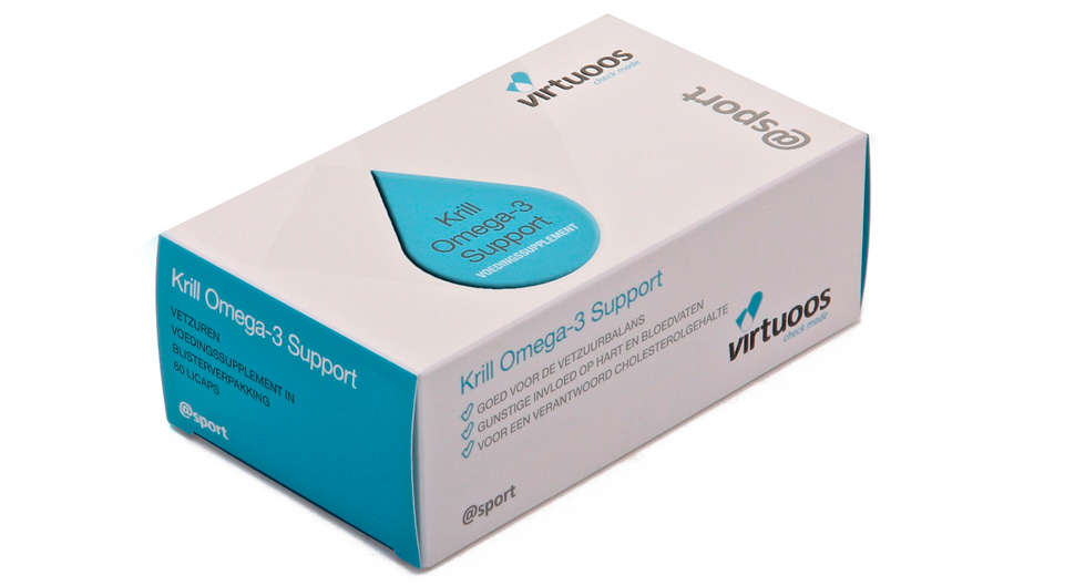 Virtuoos Krill Omega3 Support 60 capsules koop je bij