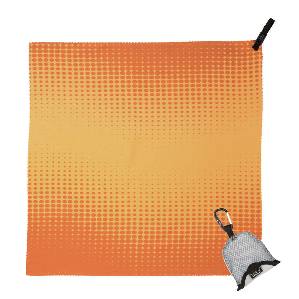 Packtowl Nano Pixels Oranje