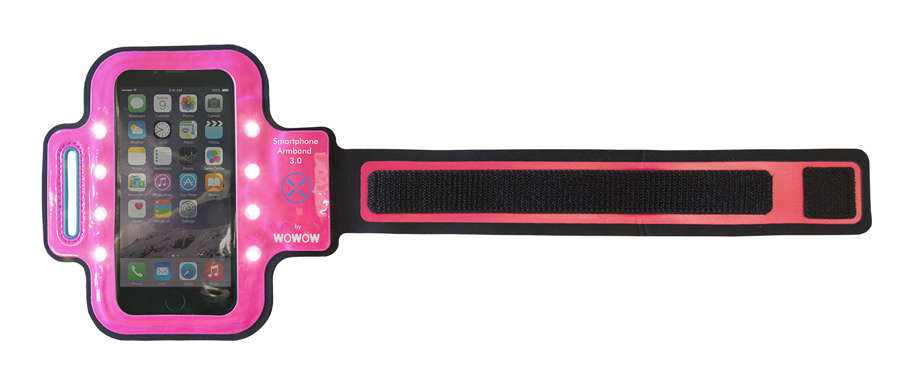 Wowow Smartphone Armband 3.0 Roze