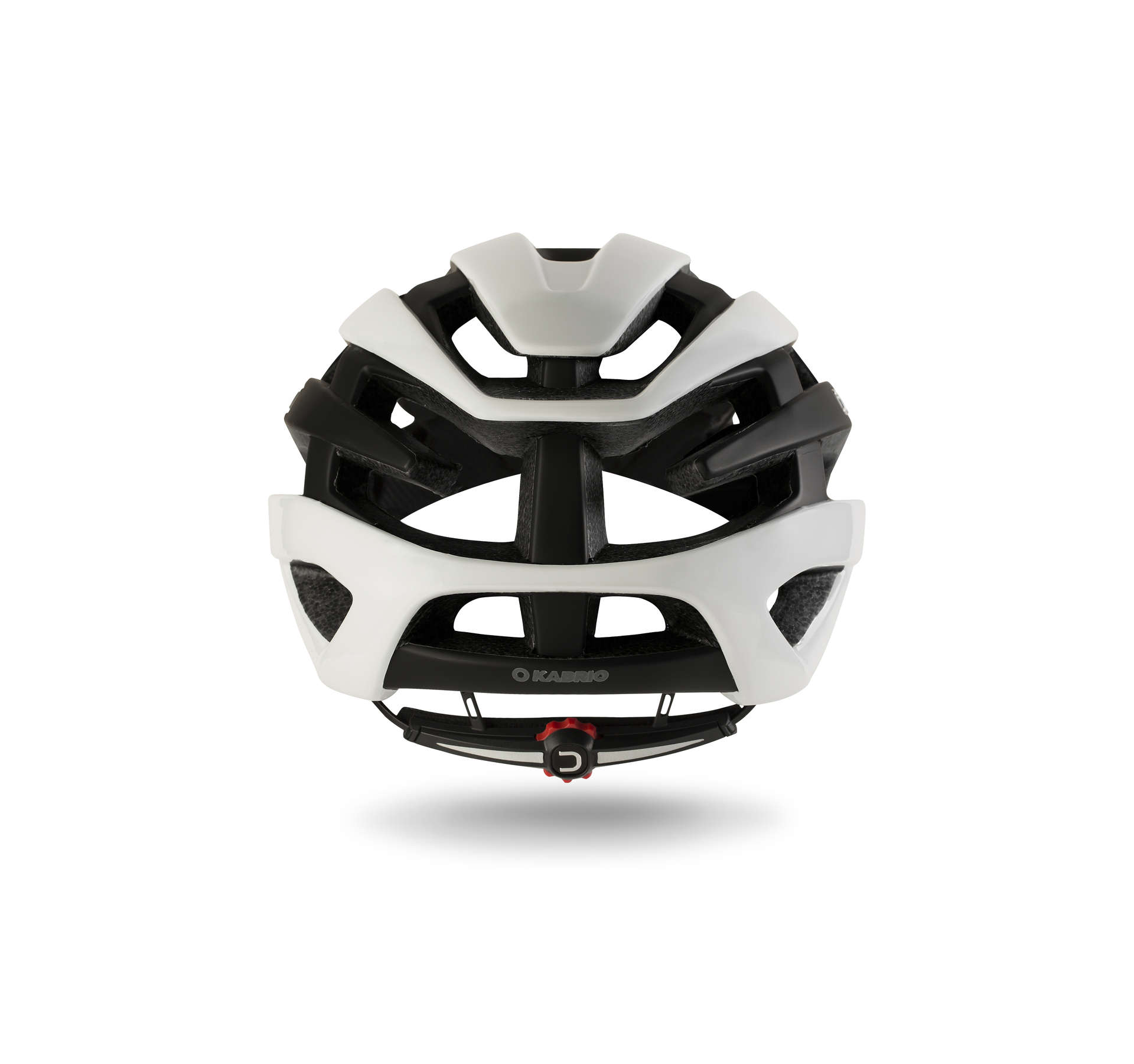 Dotout Kabrio Race Helm Wit/Mat Zwart