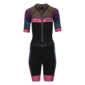 Zoot Ultra Tri Aero Skinsuit Zwart/Roze Dames